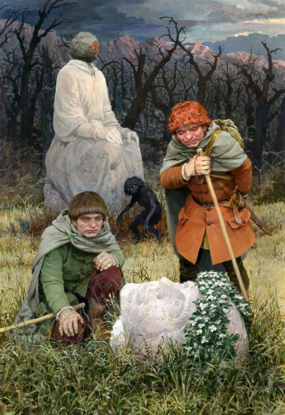 Переиздание «Властелина Колец» Дж. Р. Р. Толкина с цветными иллюстрациями Дениса Гордеева в 2018-2021 Переиздание «Властелина Колец» Дж. Р. Р. Толкина с цветными иллюстрациями Дениса Гордеева в 2018-2021