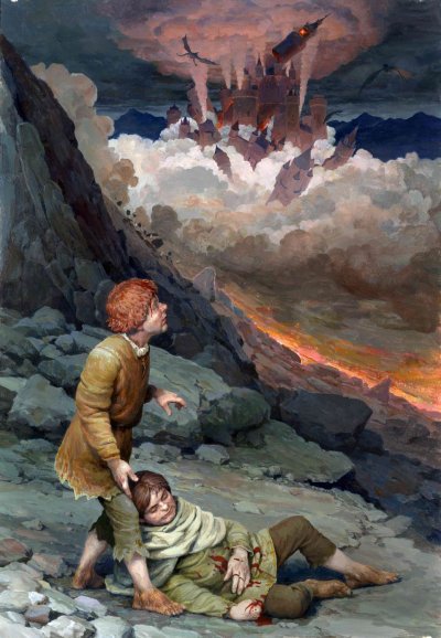 Переиздание «Властелина Колец» Дж. Р. Р. Толкина с цветными иллюстрациями Дениса Гордеева в 2018-2021 Переиздание «Властелина Колец» Дж. Р. Р. Толкина с цветными иллюстрациями Дениса Гордеева в 2018-2021