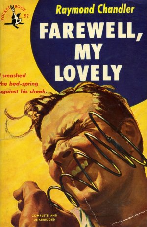 Раймонд Чандлер/Чендлер (Raymond Chandler) «Прощай, моя красотка» (Farewell, My Lovely, 1940) — обложка издания