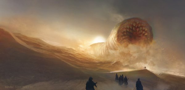Обложка «Дюны» (for Centipede Press)