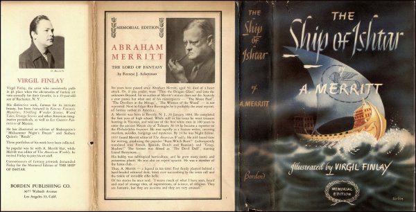 The Ship of Ishtar, мемориальное издание, 1949. Обложка Вирджила Финлэя