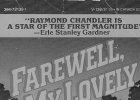 Раймонд Чандлер/Чендлер (Raymond Chandler) «Прощай, моя красотка» (Farewell, My Lovely, 1940) — обложка издания